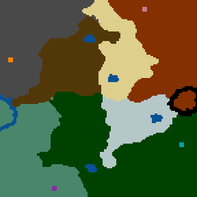 Underground minimap of Континентальная Война 1.2