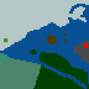 Surface minimap of 复仇1－同胞兄弟（联盟）