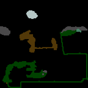 Underground minimap of 1001 shades of death