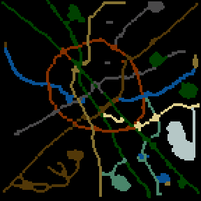 Underground minimap of Метро2