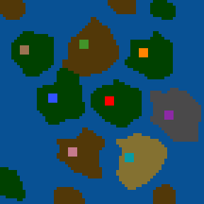 Surface minimap of Битва насмерть 2(Р)