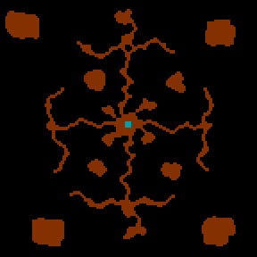 Underground minimap of Война сильных 2