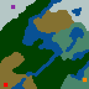 Surface minimap of Гоблины в кладовой 2