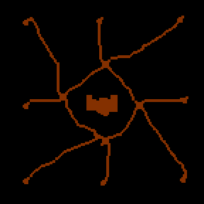 Underground minimap of Город2 (Д-ОБ)
