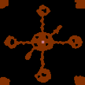 Underground minimap of Южный Крест 2