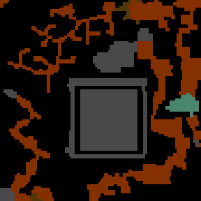 Underground minimap of 3 Zamki