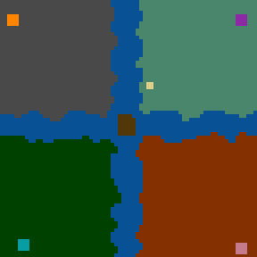 Underground minimap of 4-Strony Świata