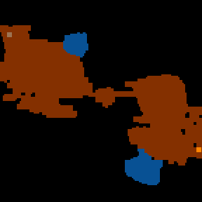 Underground minimap of 46. Island of Power