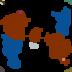 Underground minimap of 48. Island of Power Medium