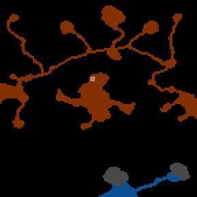 Underground minimap of A Beautiful World