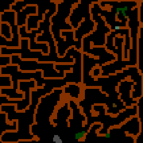 Underground minimap of A Bow Of Hope
