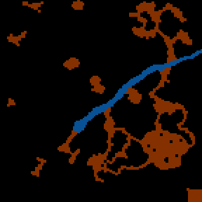 Underground minimap of A Dream of Heroes