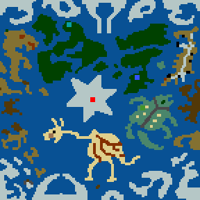 Underground minimap of A Dream of Mr. Defoe
