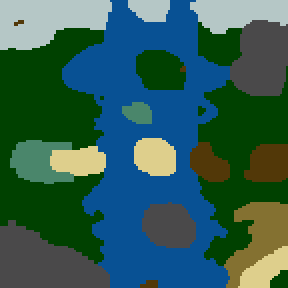 Surface minimap of A Feu et a Sang