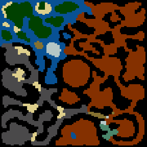 Underground minimap of A Fukar Keleti Lordok (c) Zozo