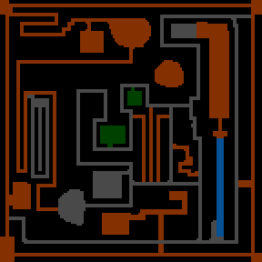 Underground minimap of A kivalasztott