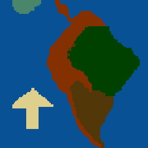 Underground minimap of A la Conquête de l'Amérique