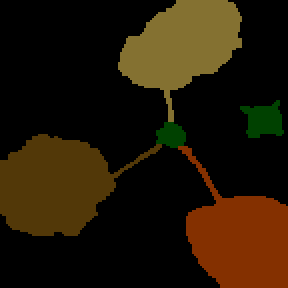 Underground minimap of A la Conquête de la Pangée