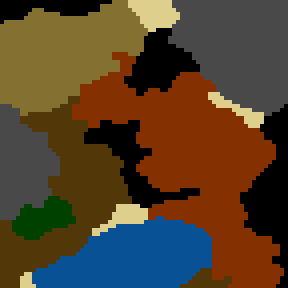 Underground minimap of A Lost World 3.0