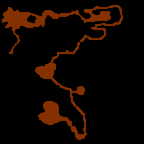 Underground minimap of A River Runs Thru it.