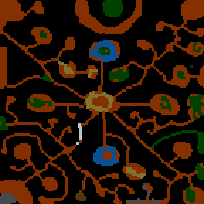 Underground minimap of A Wizards Tale