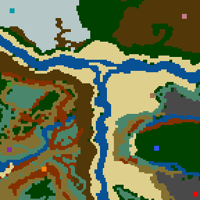 Surface minimap of Abandoned