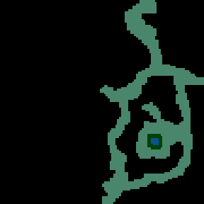 Underground minimap of Actala