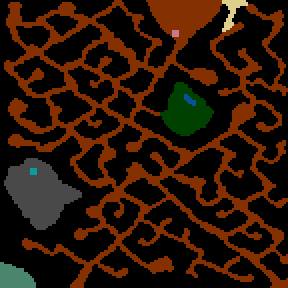 Underground minimap of Afryka Herosów