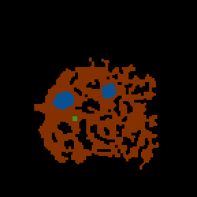 Underground minimap of Against the Evil
