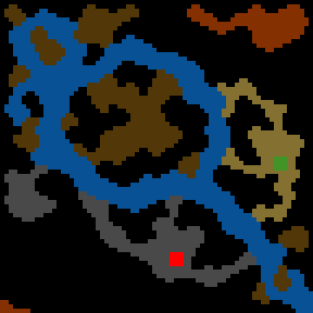 Underground minimap of Agraine's Vale