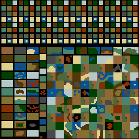 Underground minimap of Alderski's Grand Skill Test v2