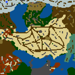 Underground minimap of Alexander The Great