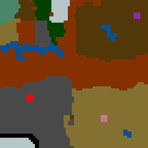 Underground minimap of All is fair in Love and War!