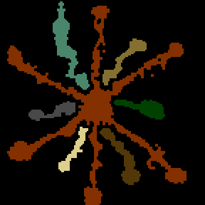 Underground minimap of All VS All 2: Earthly War
