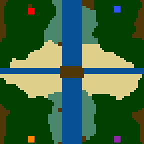 Surface minimap of Allied Explosion 2