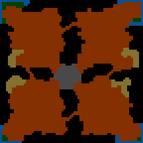 Underground minimap of Allied Fun