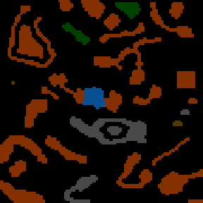 Underground minimap of An adventure with Slander