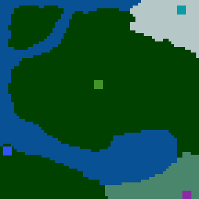 Surface minimap of Ancient Heroes