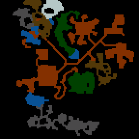 Underground minimap of Ancient Oz