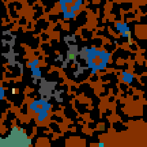 Underground minimap of {ancient seven hero1.41}