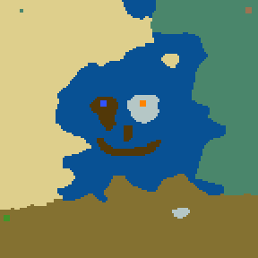 Surface minimap of Andynor