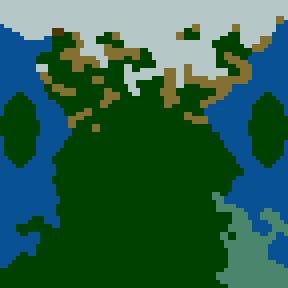 Underground minimap of Angry Druids