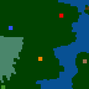 Surface minimap of Arinion
