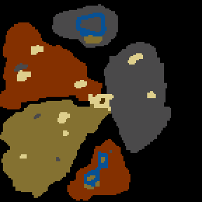 Underground minimap of ARMAGEDDON