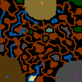 Underground minimap of Armagedon 1.3