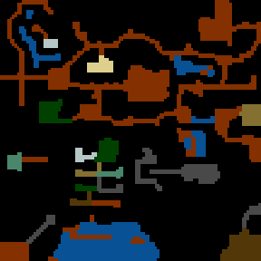 Underground minimap of Armagedon