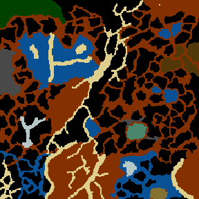 Underground minimap of Armagedon Rzeźnia