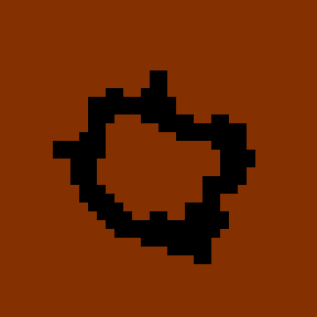 Underground minimap of Armor adventurer