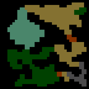 Underground minimap of Aron's Elbow: Home-coming