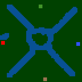 Surface minimap of Around the Lake(Allies)